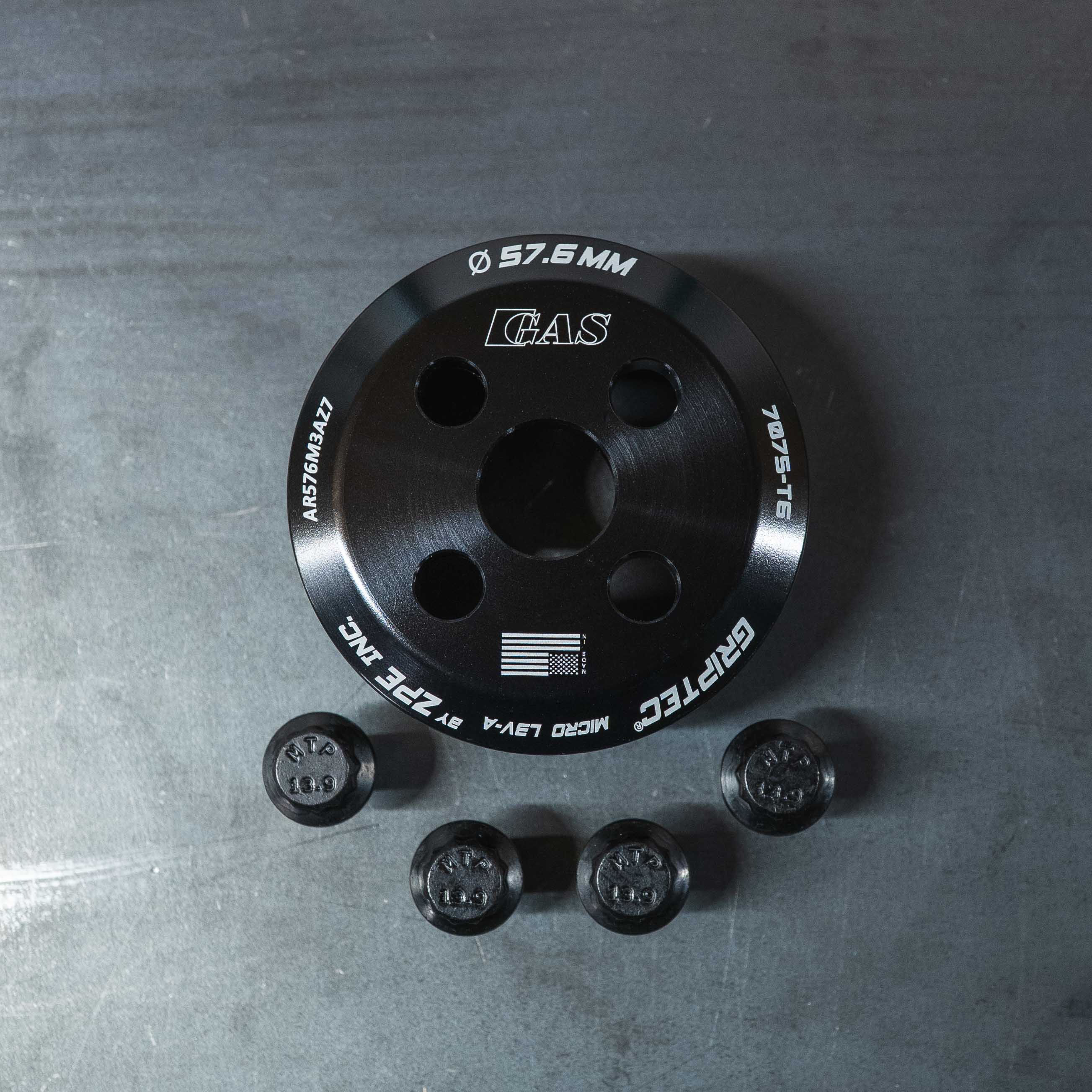 Image of GAS Griptec CREC Supercharger Pulley, 57.6mm