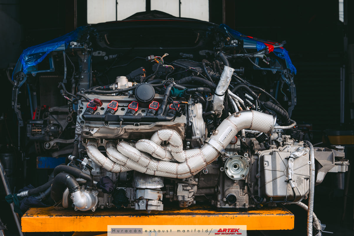 Image of Huracan/R8 Catless Headers