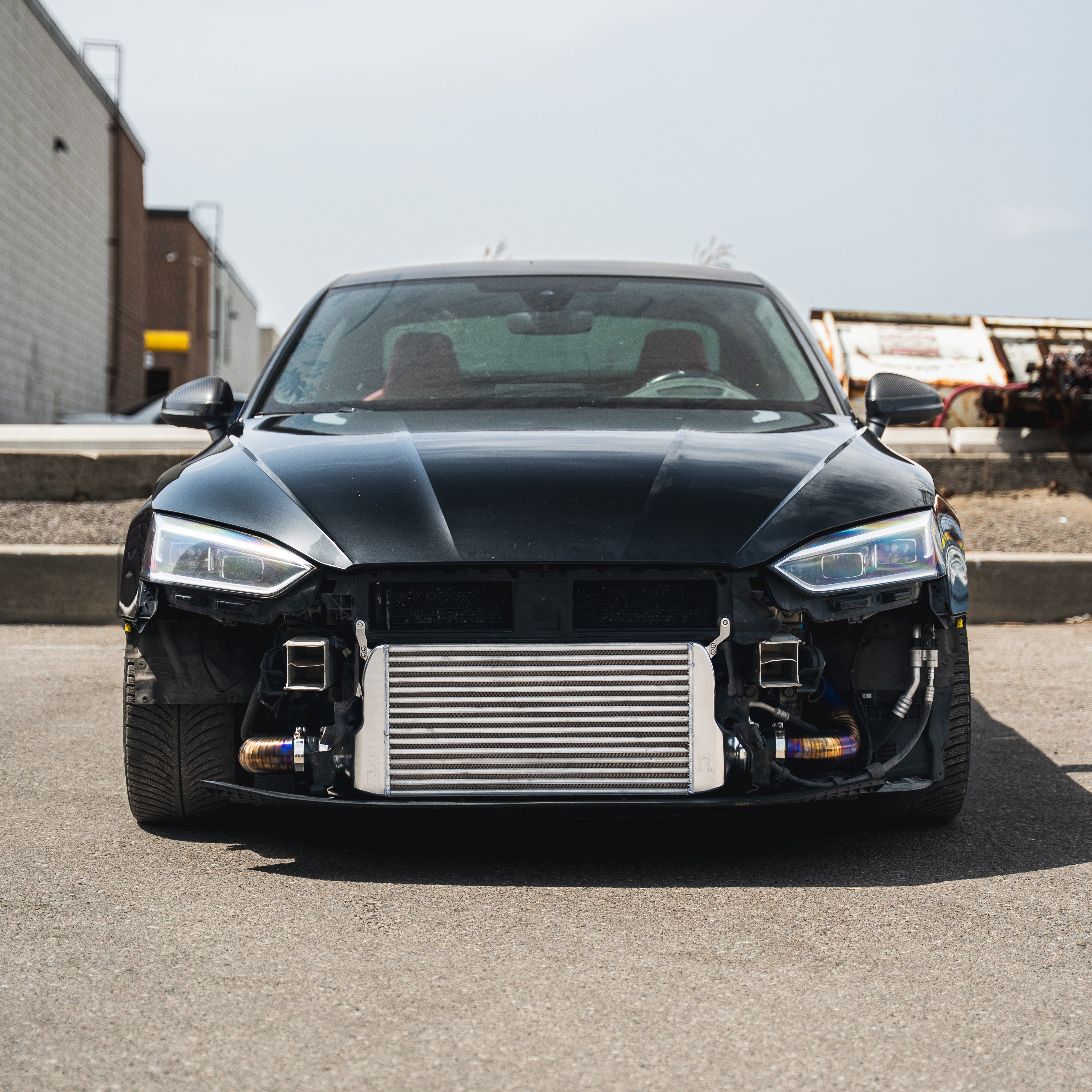 Image of GAS Omega 1000hp Billet Intercooler Kit, B9 S4/S5