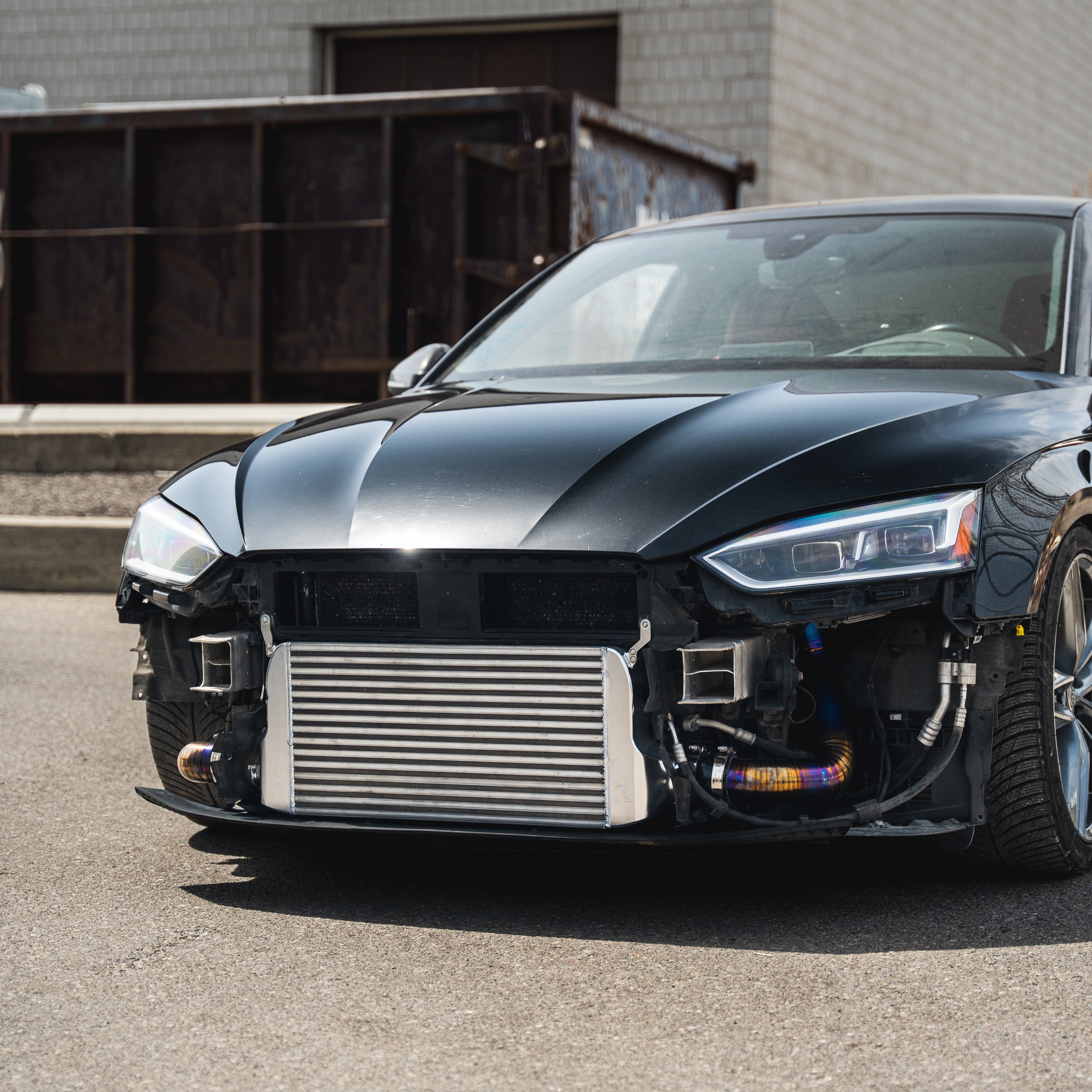 Image of GAS Omega 1000hp Billet Intercooler Kit, B9 S4/S5