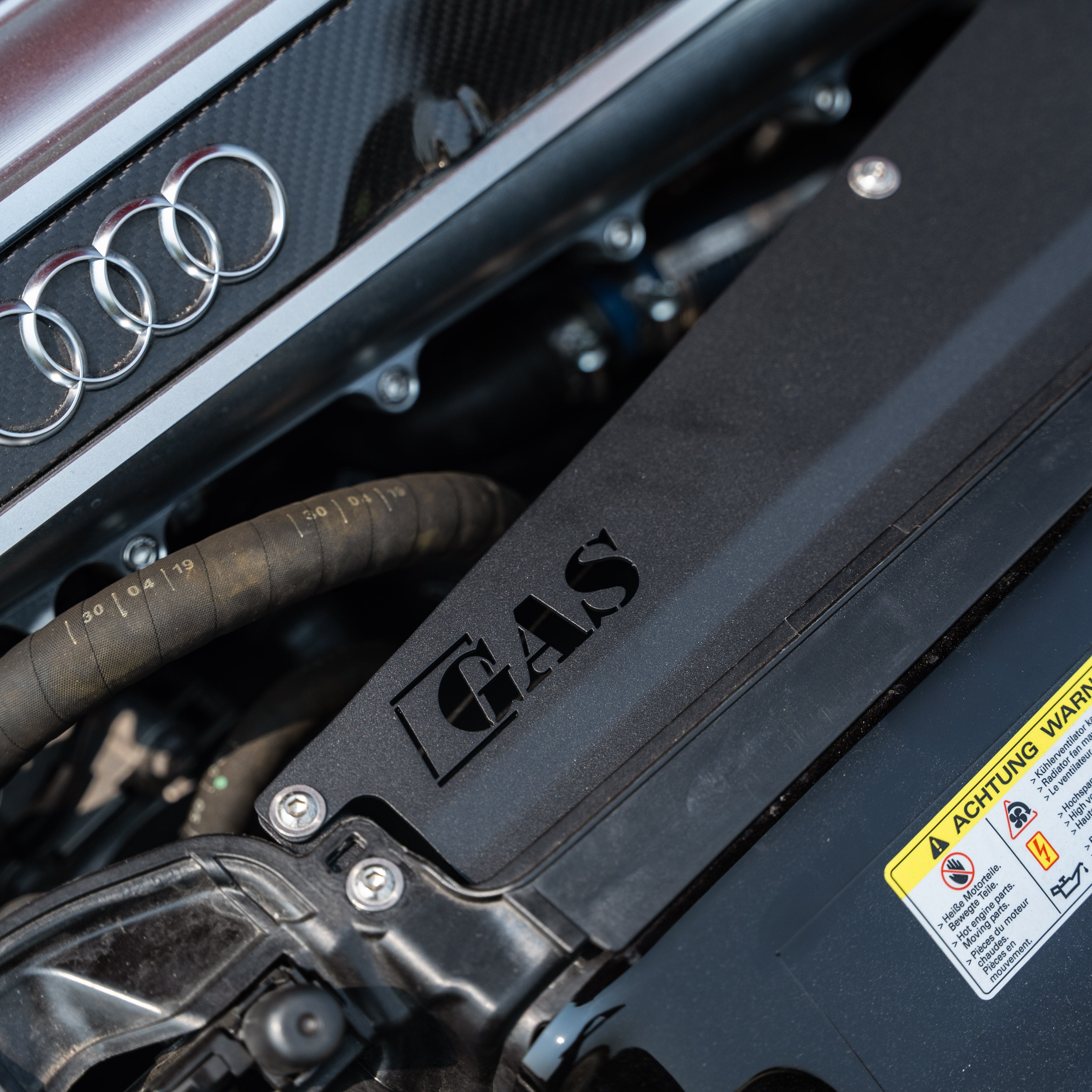 Image of GAS Omega 5 Inch Titanium Intake, Audi RS3/TTRS