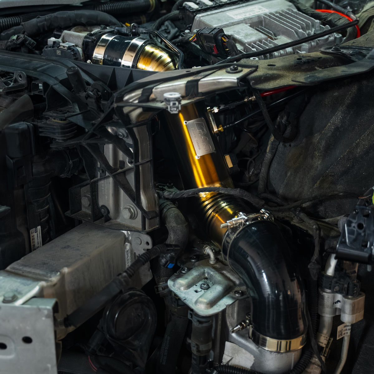 GAS Titanium Upper Charge Pipe Kit, B9/B9.5 Audi RS4/RS5 EA839