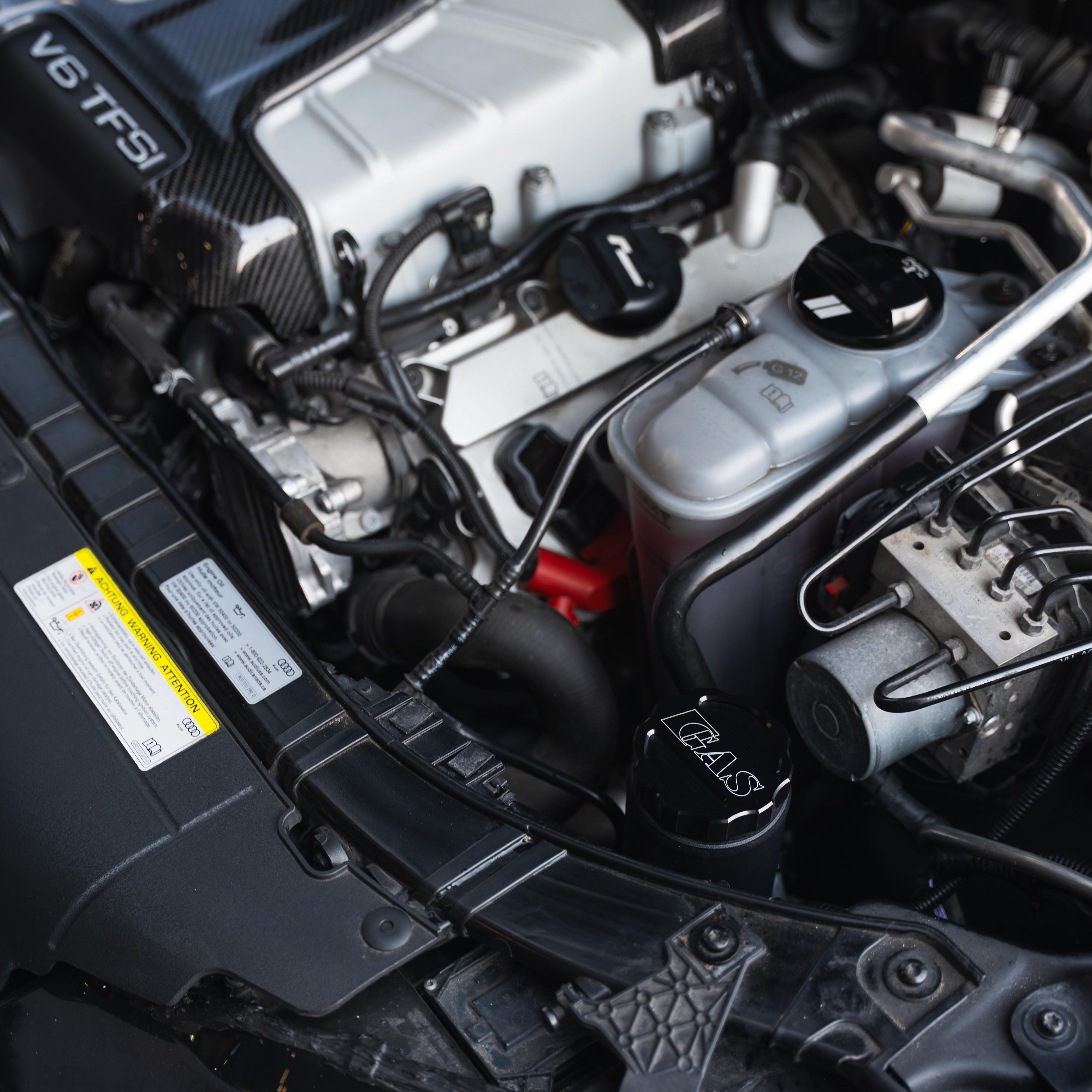 Image of GAS Divorced Cooling System Reservoir, Audi 3.0T EA837