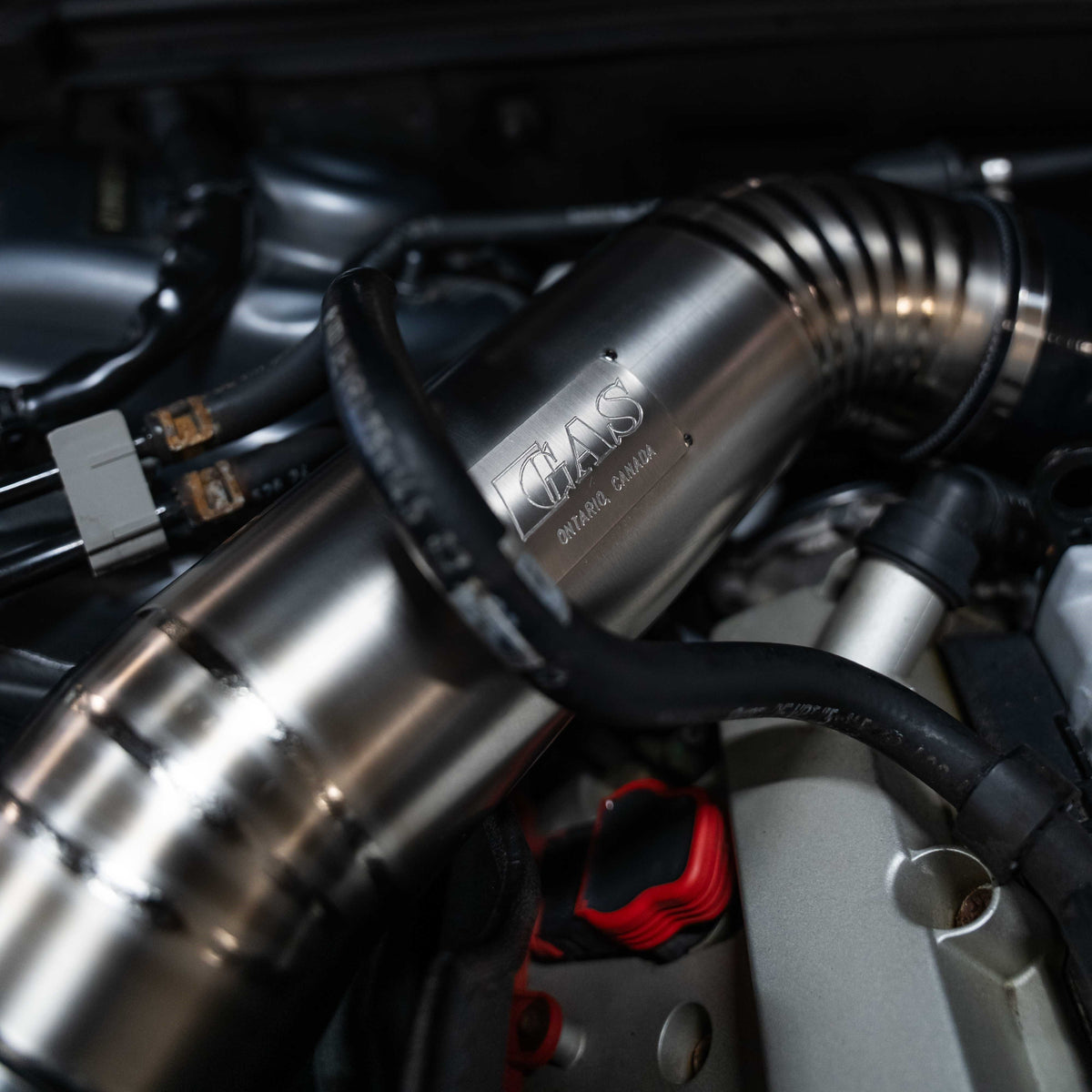 GAS 89mm Titanium Intake, B8 S4/S5 3.0T