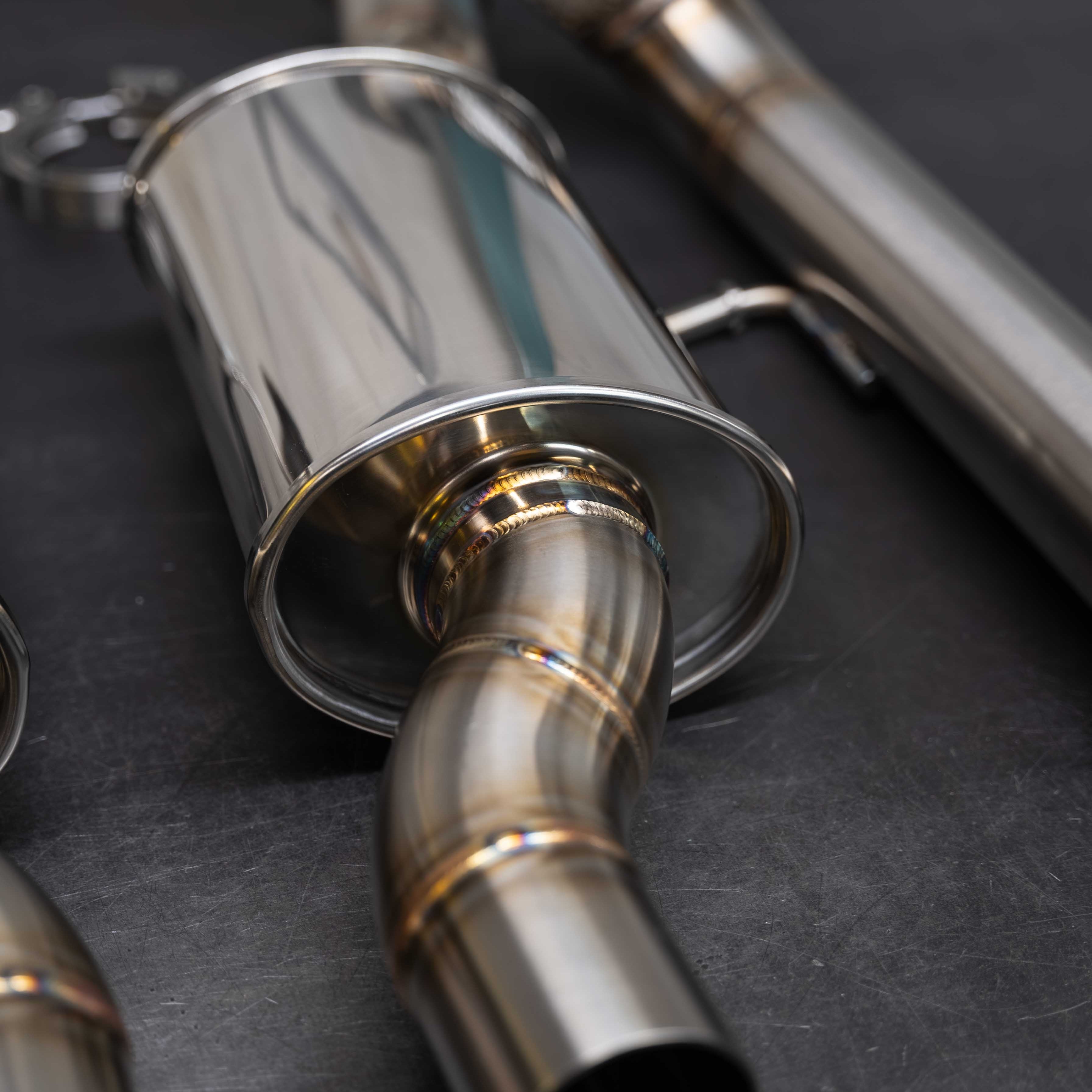 Image of GAS Downpipe Set, 4M Q7 3.0T Supercharged