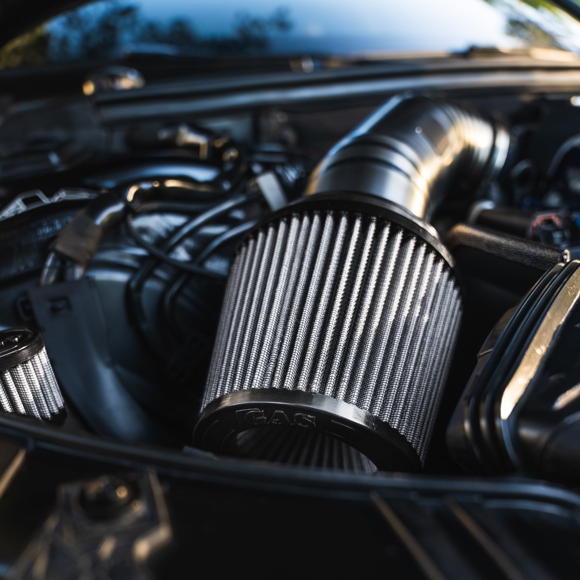 Image of GAS Omega V2 102mm Titanium Intake, B8 S4/S5 3.0T