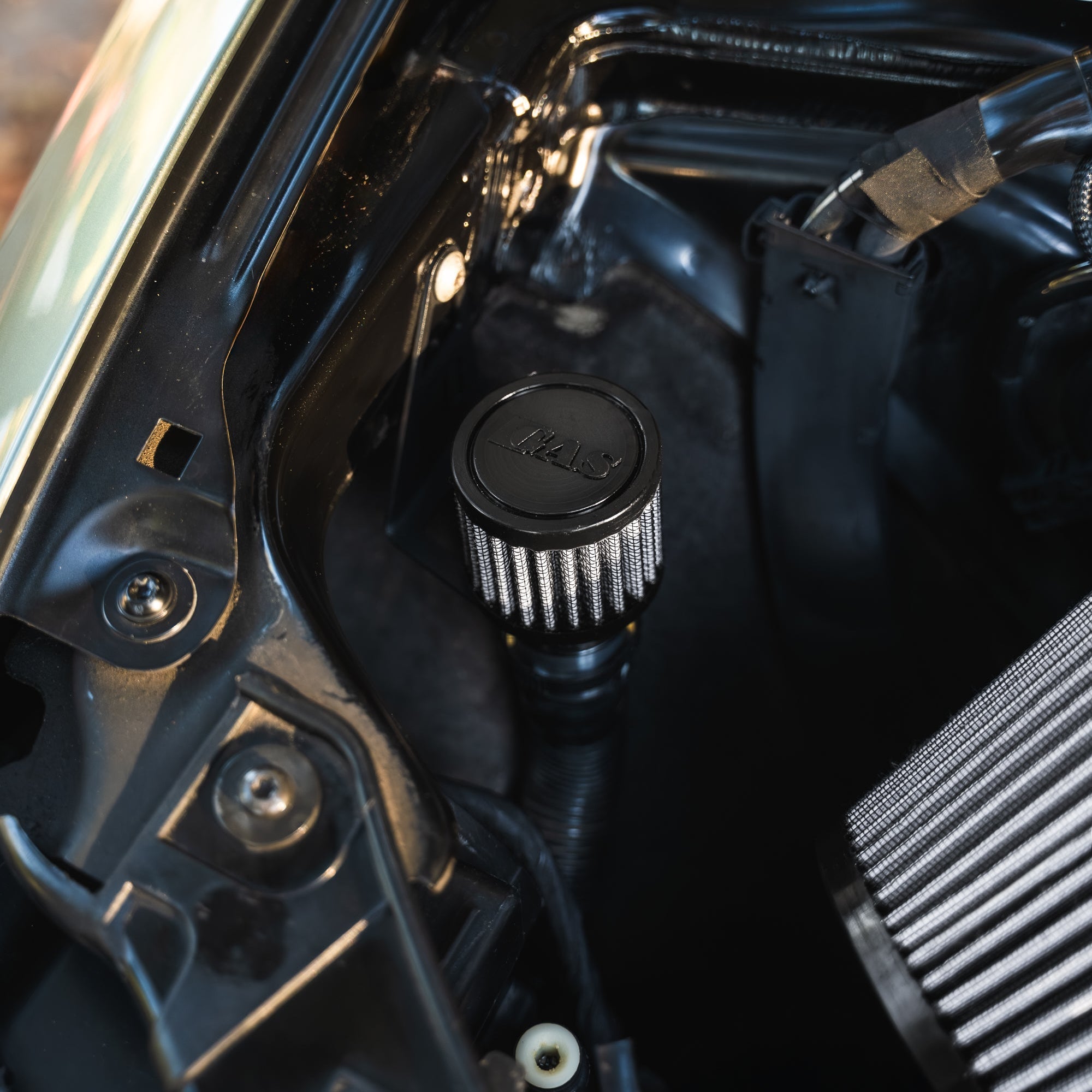 Image of GAS Omega V2 102mm Titanium Intake, B8 S4/S5 3.0T