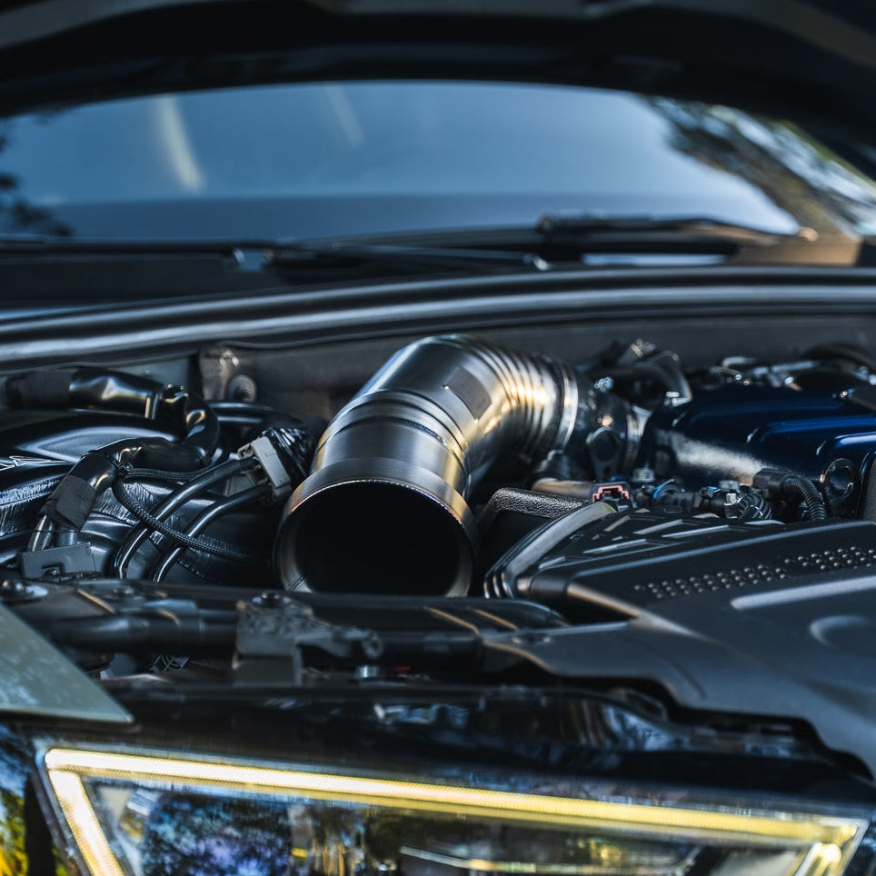 Image of GAS Omega V2 102mm Titanium Intake, B8 S4/S5 3.0T