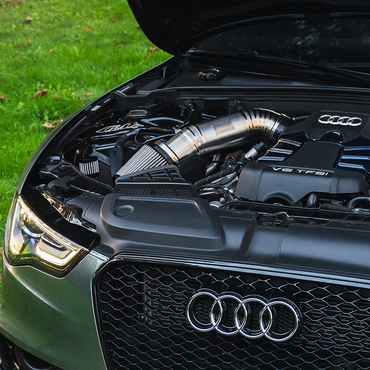 GAS Omega V2 102mm Titanium Intake, B8 S4/S5 3.0T