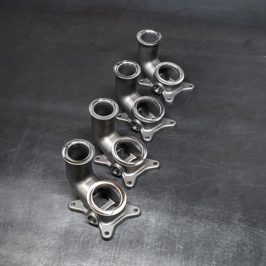 Garrett G-Series Top Mount V-band Adapter, EA888.3 MQB