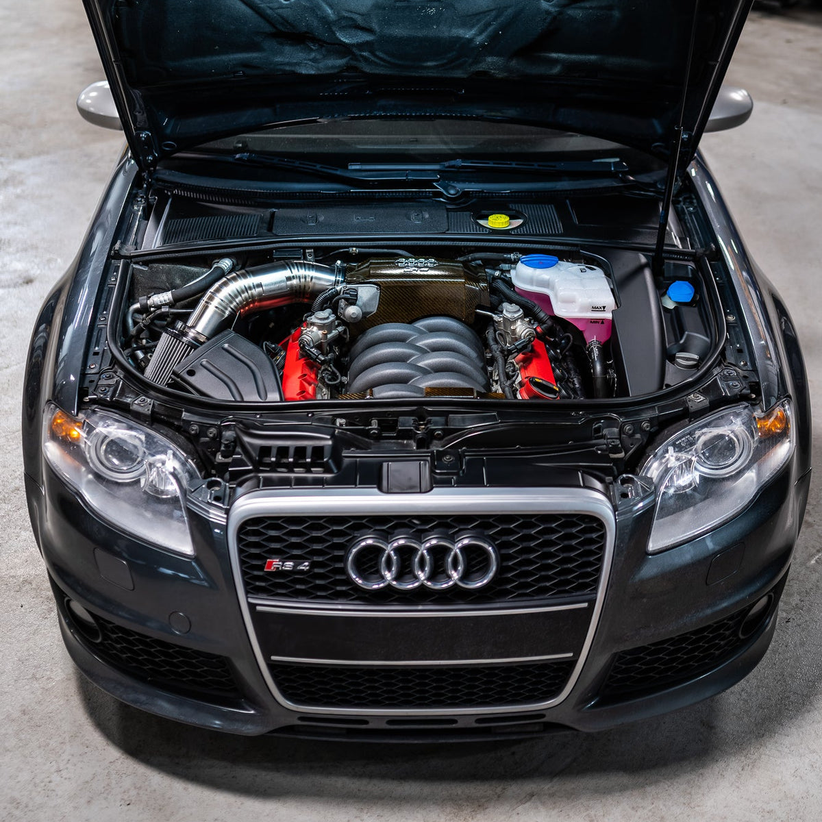 GAS Omega 102mm Titanium Intake, B7 RS4