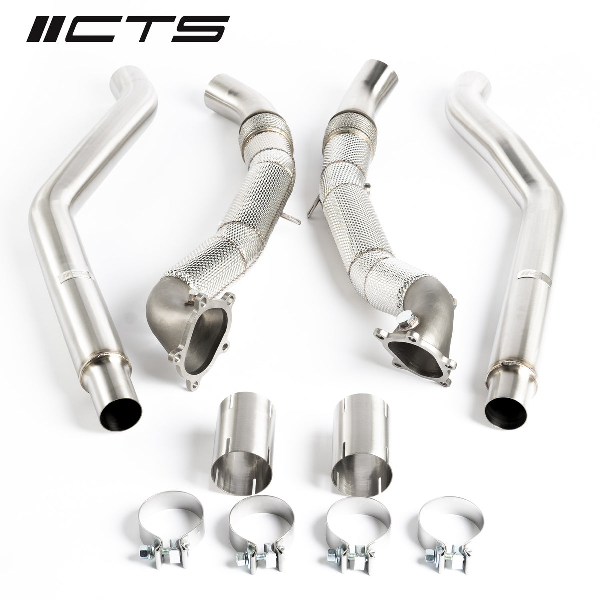 CTS Turbo Downpipe Set, Audi 4.0T S6/S7/RS6/RS7