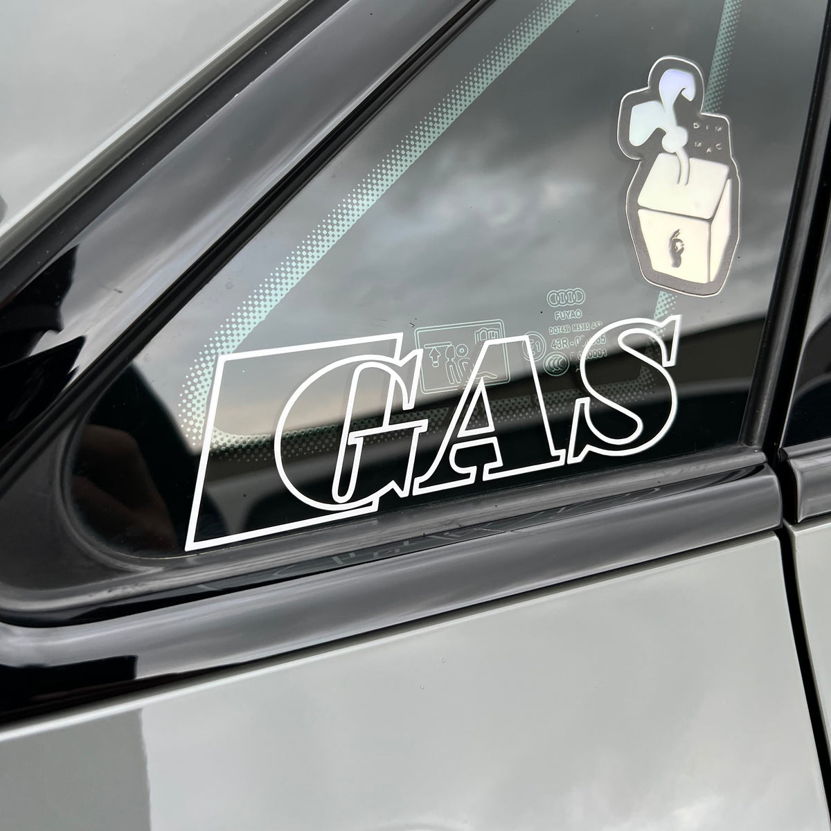 GAS Evo 6” Window Decal Set