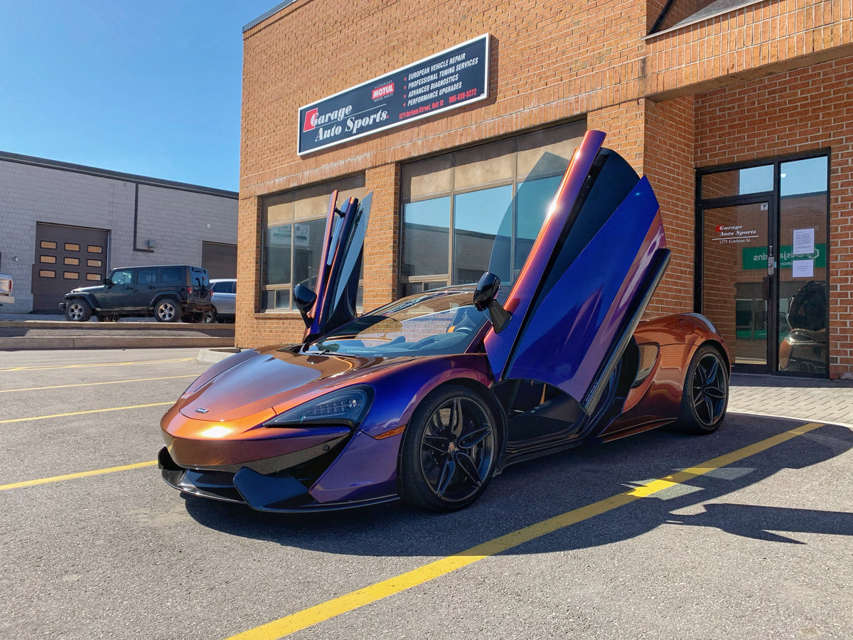 GAS McLaren 540C/570S/570GT Titanium Exhaust System