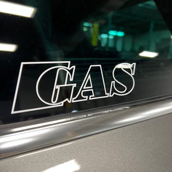 Gav Window Sticker GAS Evo 6” Window Decal Set – Garage Auto Sports